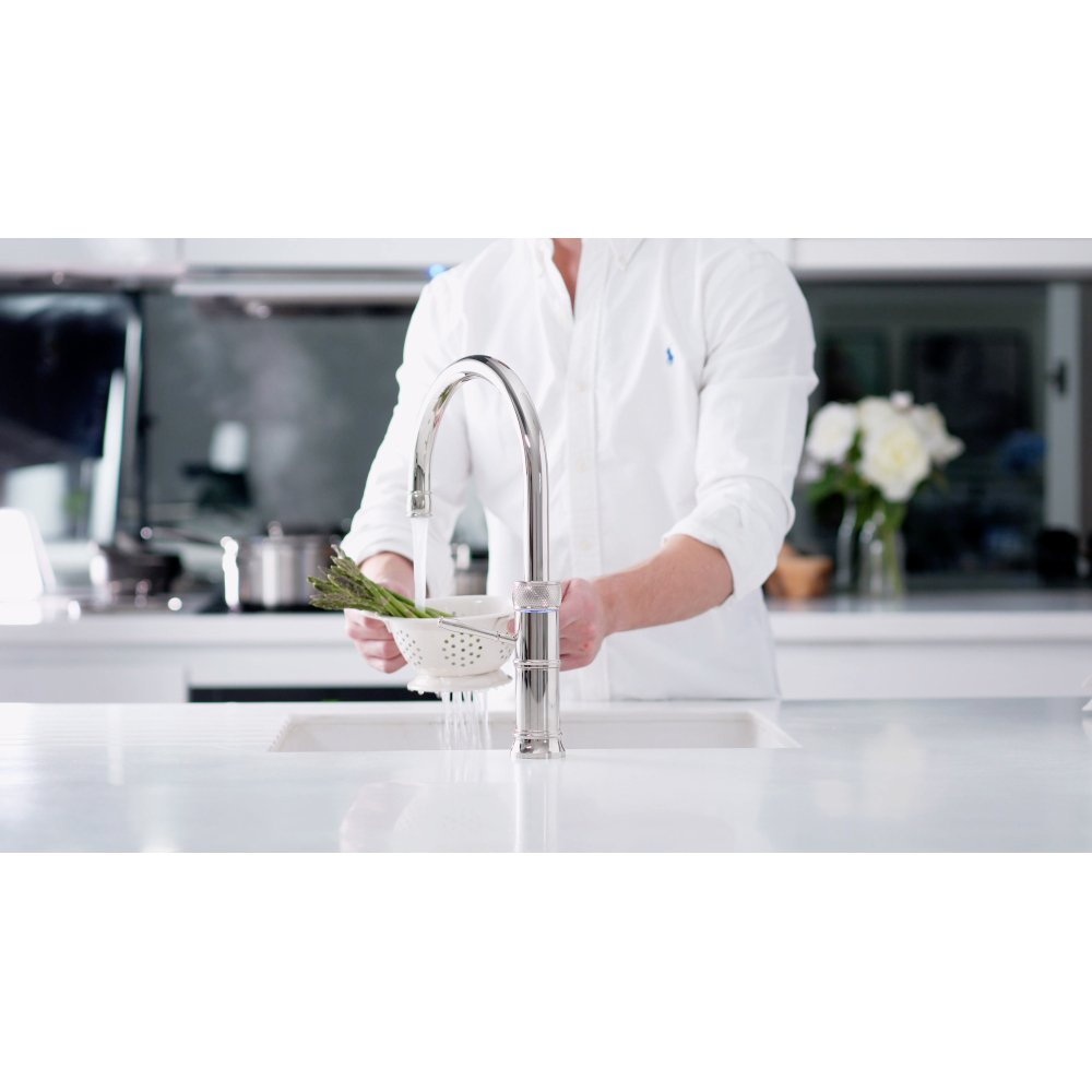 Quooker CFRNIG Classic Fusion Round Tap (Tap Only), Nickel