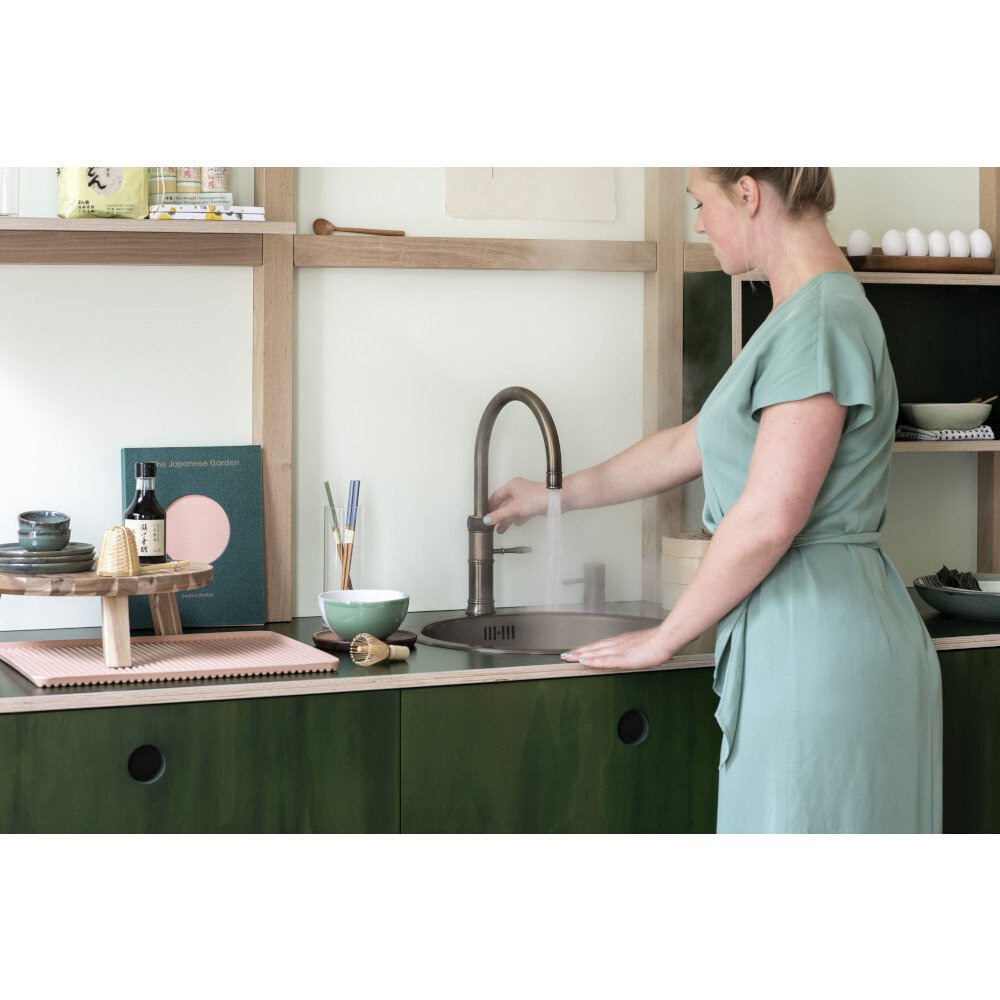 Quooker CFRPTN Classic Fusion Round Tap (Tap Only), Patinated Brass