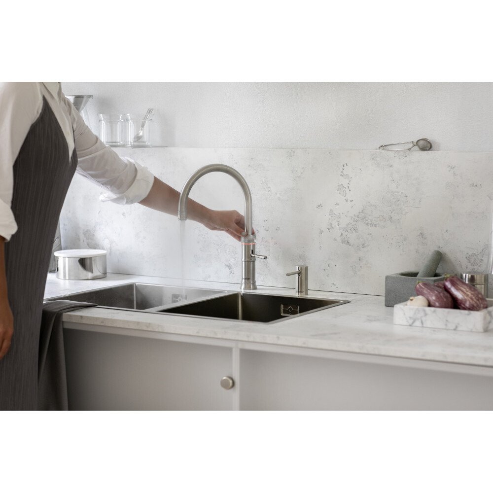 Quooker CFRRVS Classic Fusion Round Tap (Tap Only), Stainless Steel