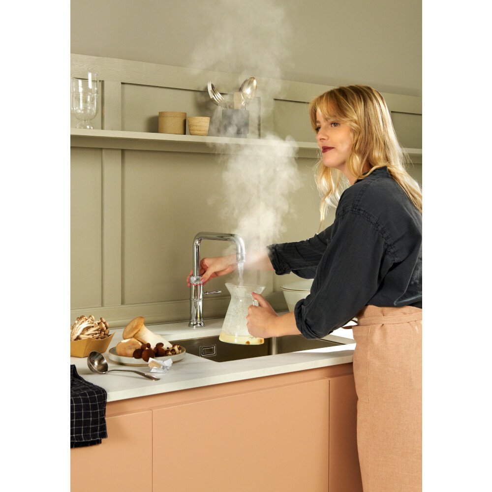 Quooker CFSCHR Classic Fusion Square Tap (Tap Only), Chrome