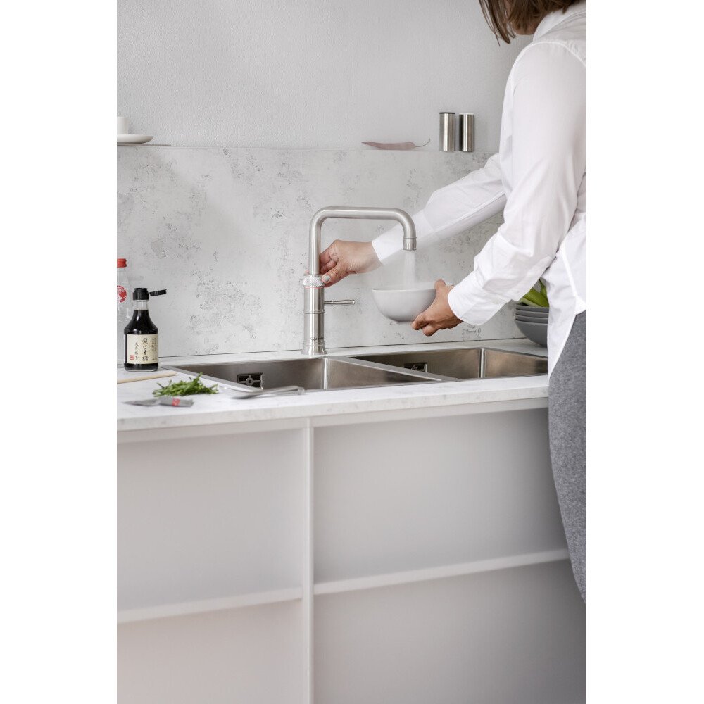 Quooker CFSRVS Classic Fusion Square Tap (Tap Only), Stainless Steel