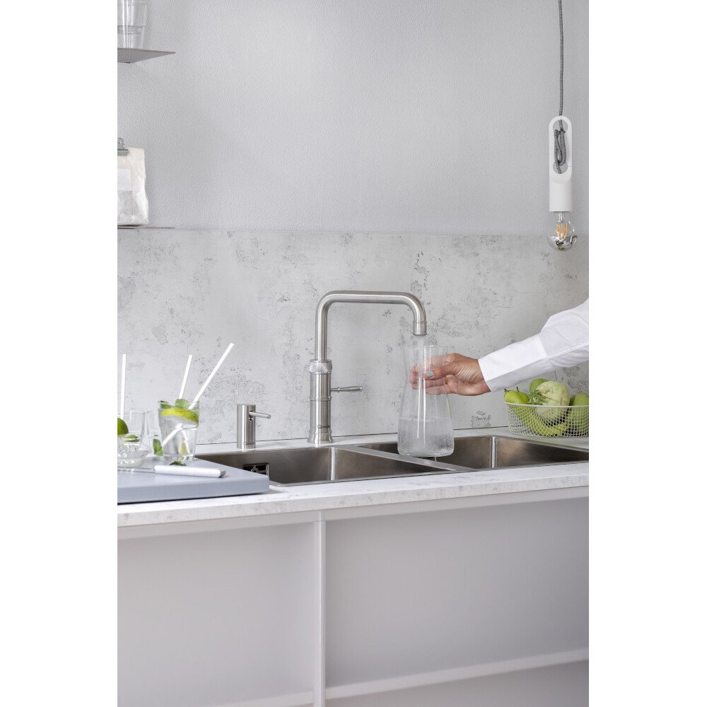 Quooker CFSRVS Classic Fusion Square Tap (Tap Only), Stainless Steel