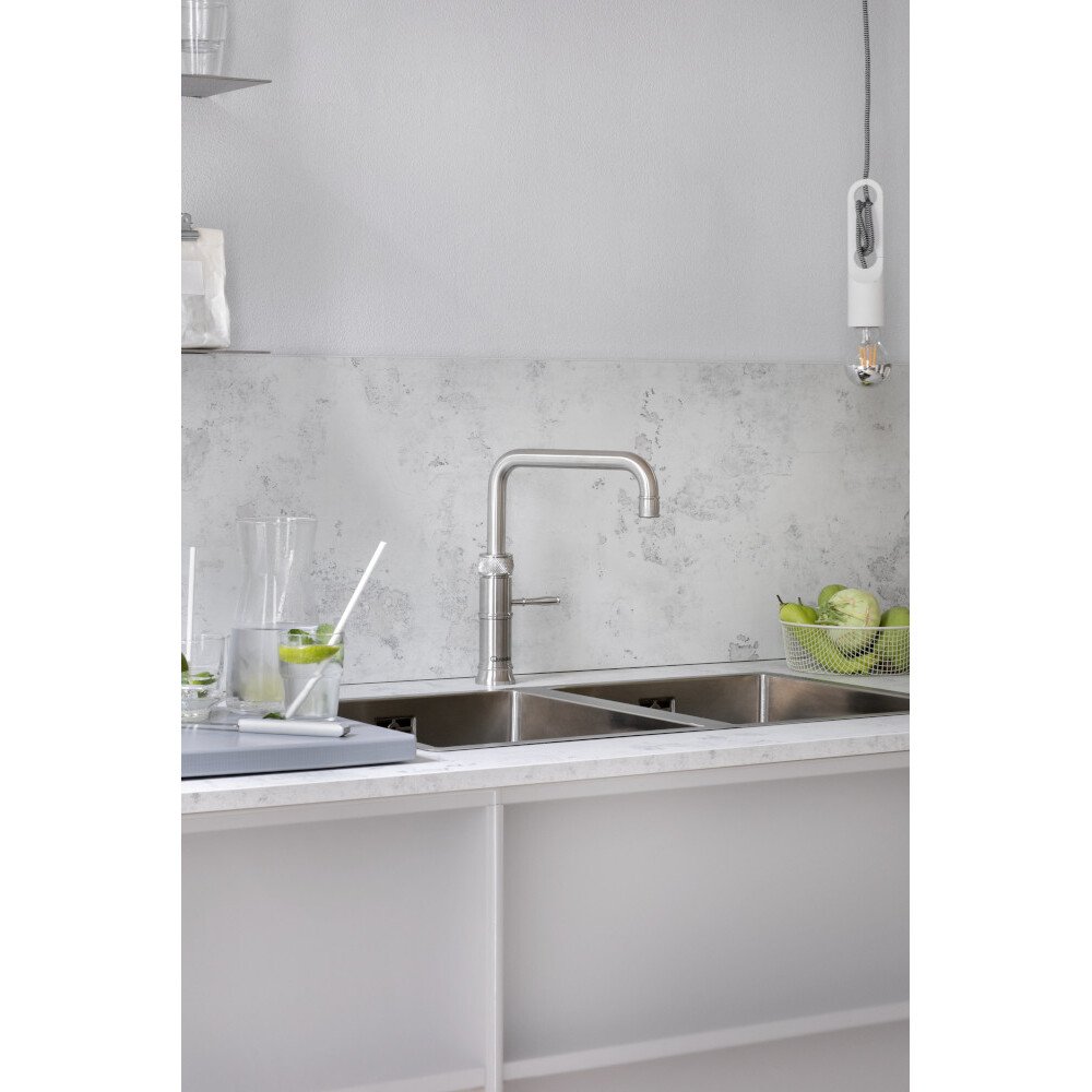 Quooker CFSRVS Classic Fusion Square Tap (Tap Only), Stainless Steel