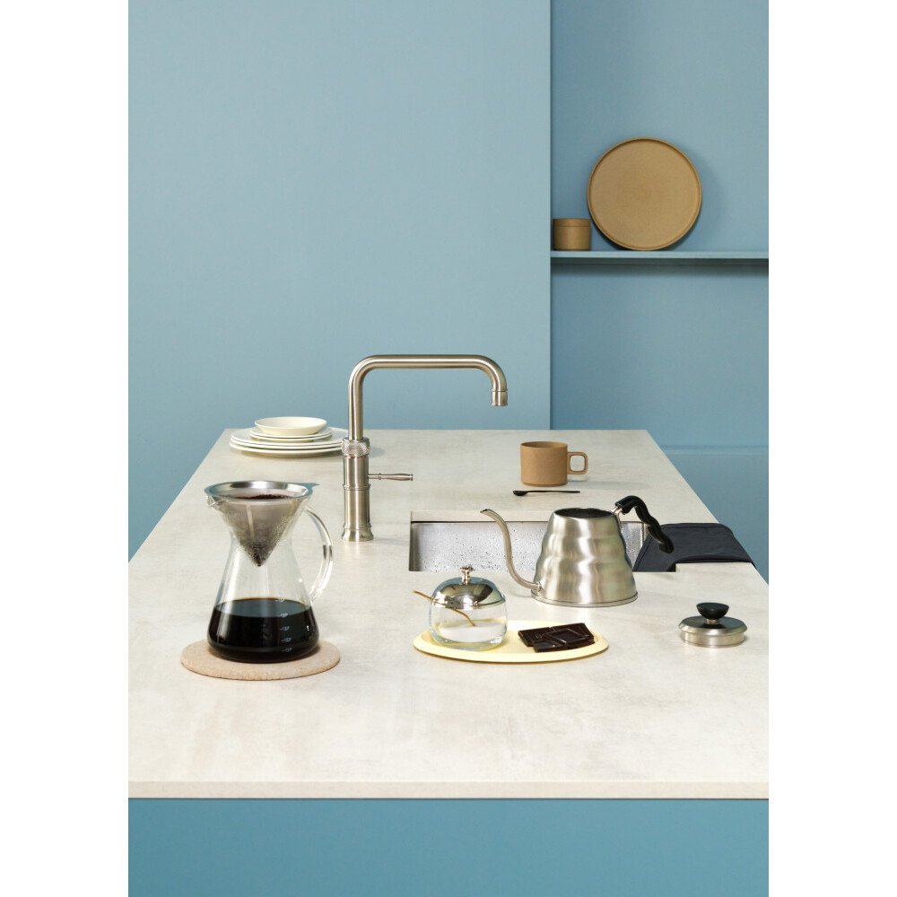 Quooker CFSRVS Classic Fusion Square Tap (Tap Only), Stainless Steel