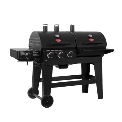 Char-Griller CG30283925 Double Play Gas & Charcoal Grill (no regulator), Black