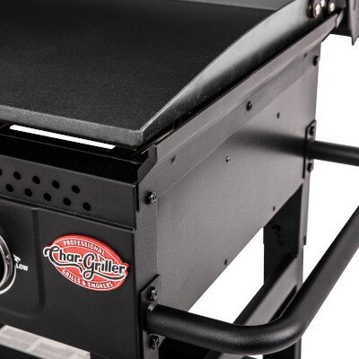 Char-Griller CG30354225 Flat Iron� 3 Burner Gas Griddle / Plancha (no regulator), Black