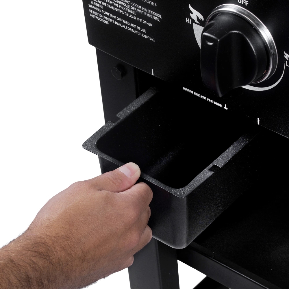 Char-Griller CG30354525 Flat Iron� Premium Gas Griddle / Plancha (no regulator), Black