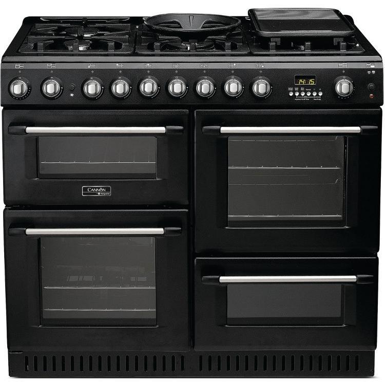 Buy Cannon CH10456GFS 100cm Dual Fuel Range Cooker Black Marks Electrical
