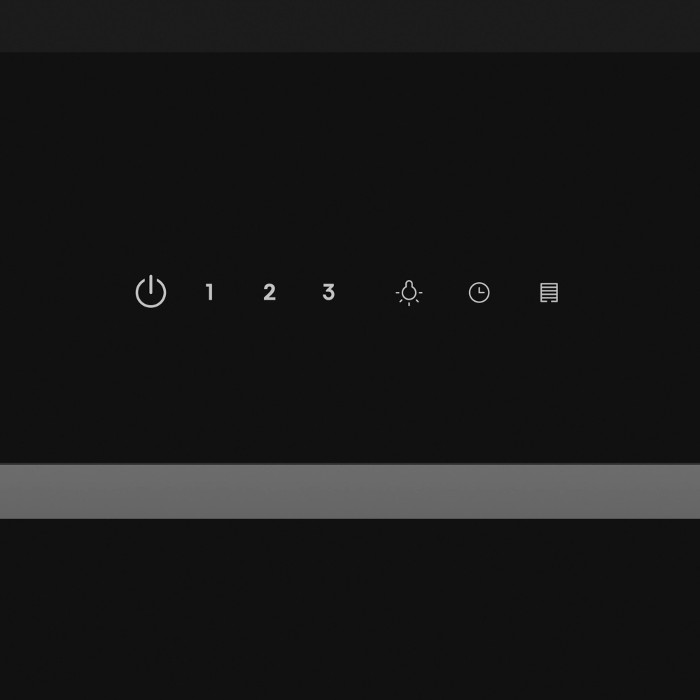 Hisense CH10IN14BBUK 100cm Chimney Cooker Hood, Black, A Rated