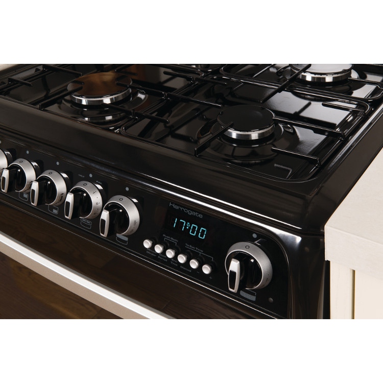 Buy Cannon Harrogate CH60DHKFS Dual Fuel Cooker (CH60DHKFS) Black