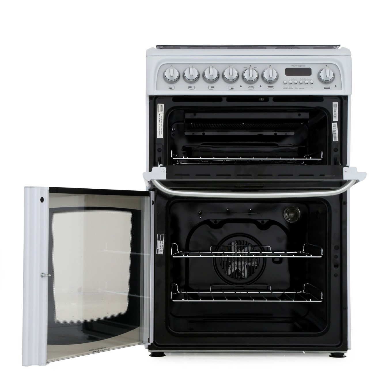 Buy Cannon Harrogate CH60DHWFS Dual Fuel Cooker (CH60DHWFS) White