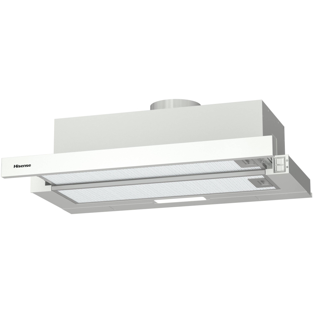 Hisense CH6T10BXUK Telescopic Cooker Hood, Stainless Steel, B Rated