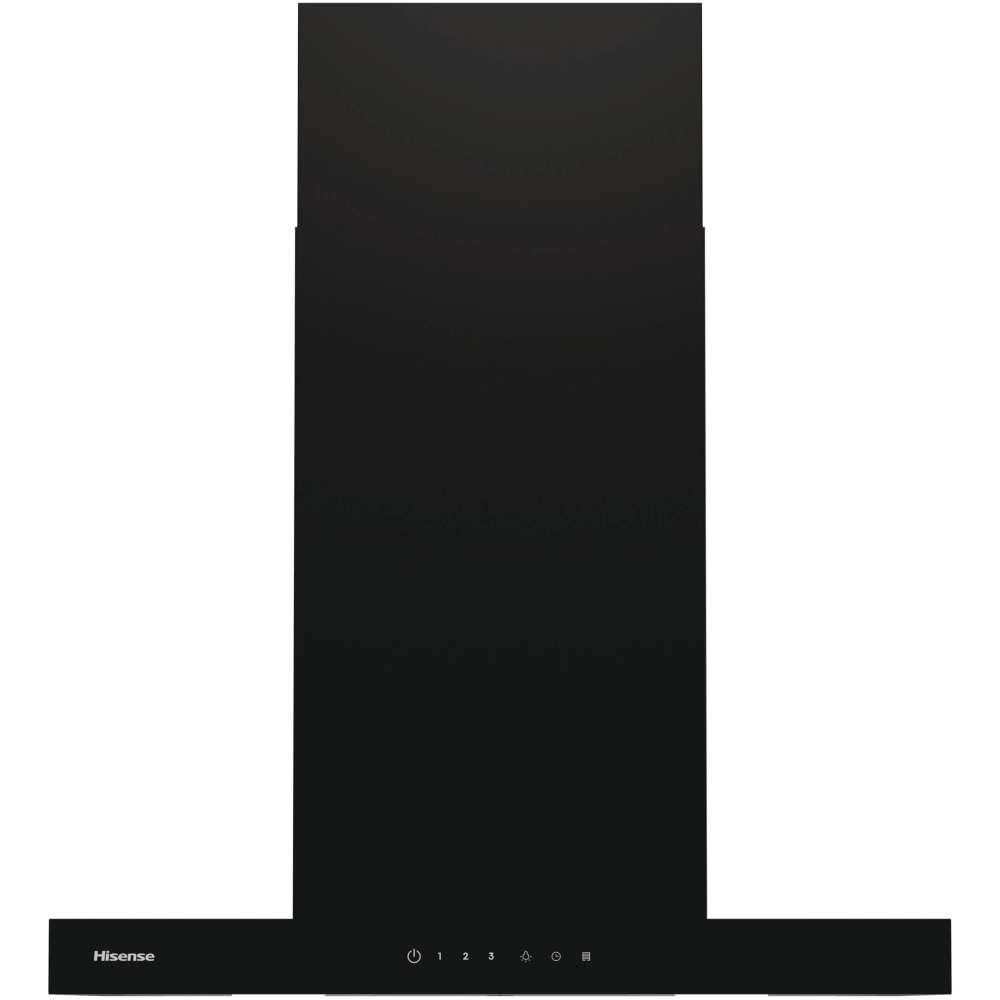 Hisense CH6T14BBUK 60cm Chimney Cooker Hood, Black, A Rated
