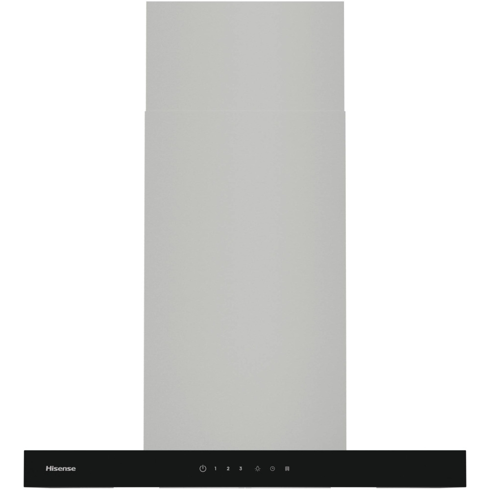 Hisense CH6T14BXBUK 60cm Chimney Cooker Hood, Stainless Steel, A Rated