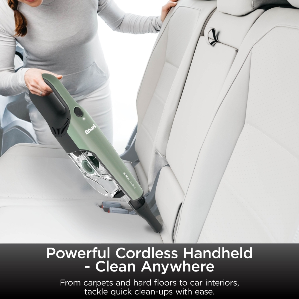 Shark CH901UK Handheld Vacuum Cleaner, Green