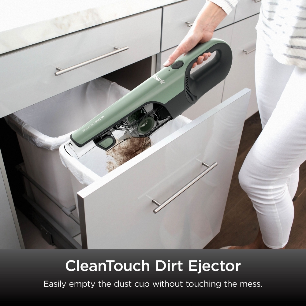 Shark CH901UK Handheld Vacuum Cleaner, Green