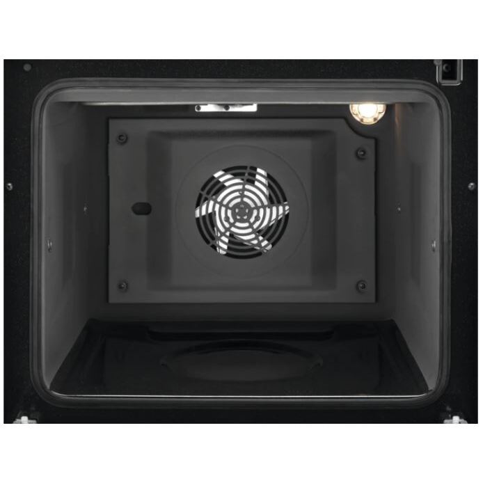 AEG CIB6732ACM 6000 SteamBake Induction Electric Cooker with Double