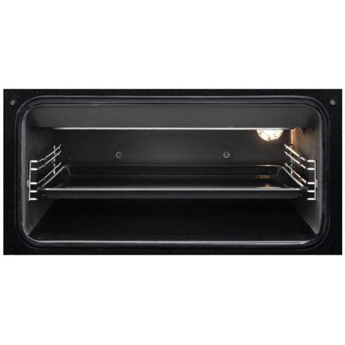 AEG CIB6742ACM 6000 SteamBake Induction Electric Cooker with Double Oven, Stainless Steel, A