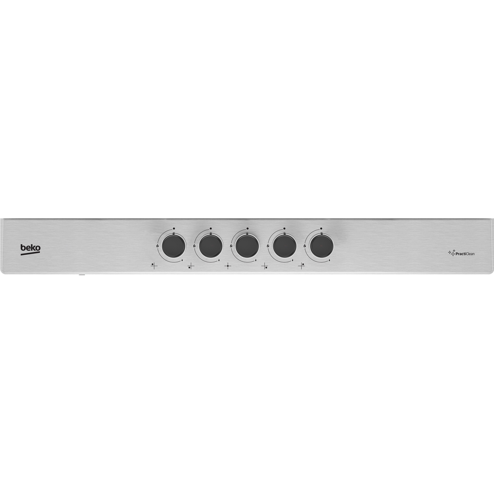 Beko CIHYG32SXE 75cm 5 Burner Gas Hob, Stainless Steel