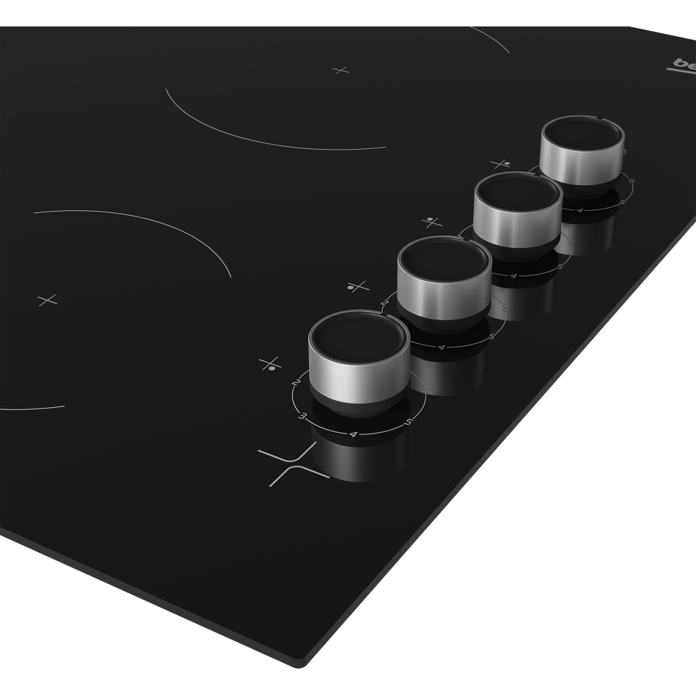 Beko CIHYV21B 58cm Ceramic Hob, Black
