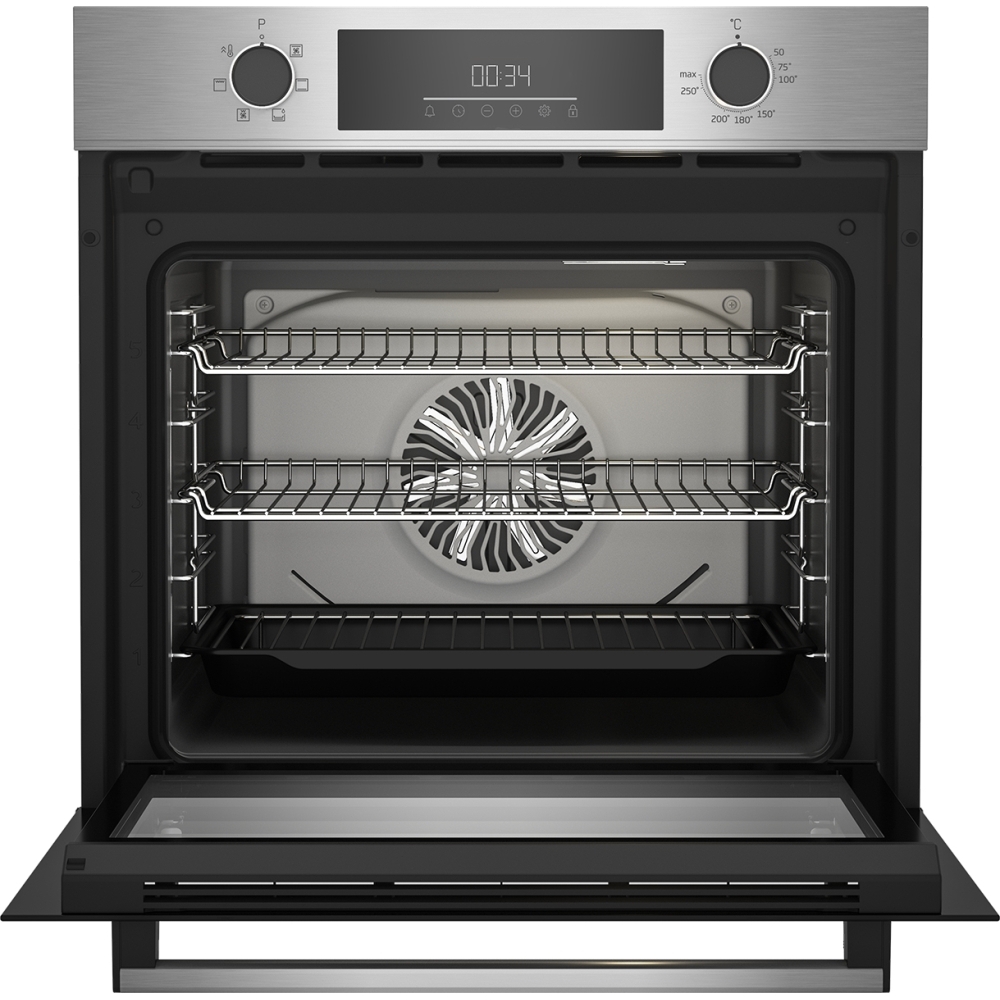 Beko CIMY91X AeroPerfect Built-In Electric Single Oven, Stainless Steel, A Rated