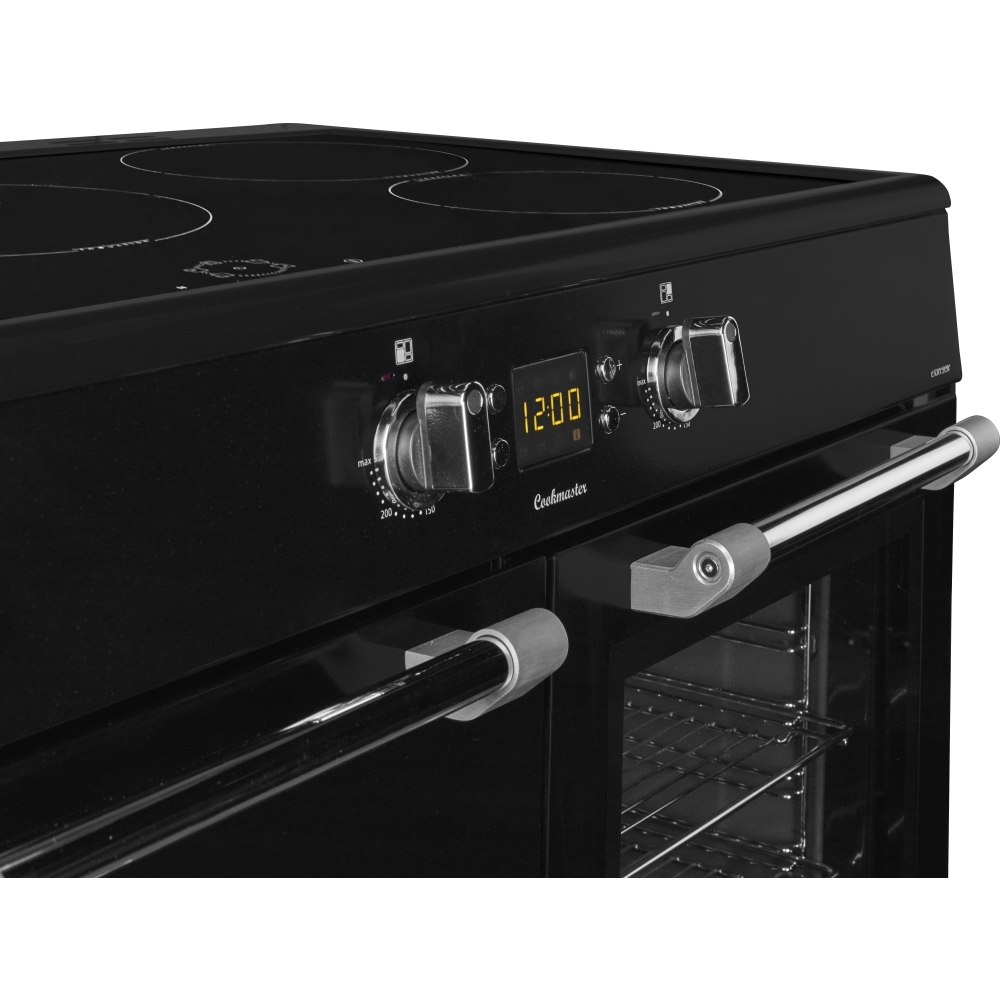 Leisure CK100D210K Cookmaster 100cm Induction Range Cooker, Black, A