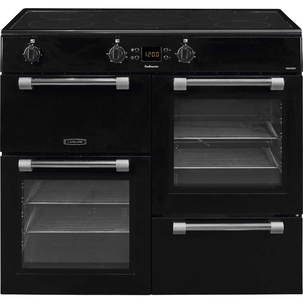 Buy Leisure CK100D210K 100cm Electric Induction Range Cooker Black