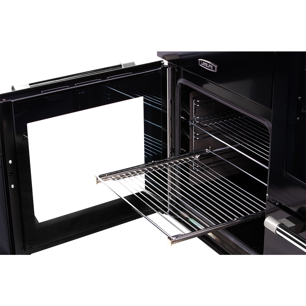 Leisure CK100F232K Cookmaster 100cm Dual Fuel Range Cooker, Black, A