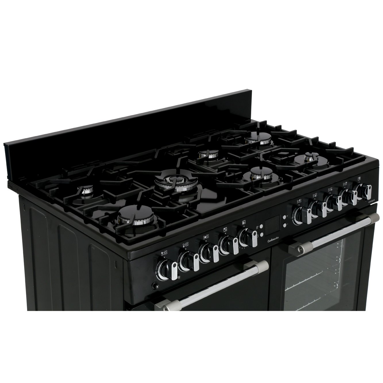 Leisure CK100G232K Cookmaster 100cm Gas Range Cooker, Black, A+ Rated