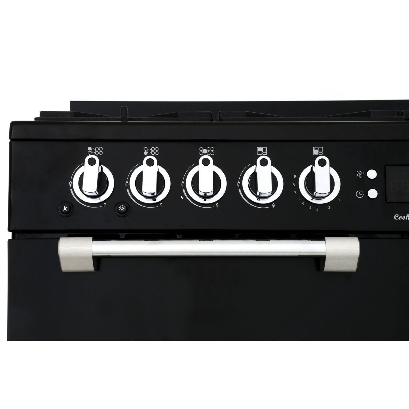 Leisure CK100G232K Cookmaster 100cm Gas Range Cooker, Black, A+ Rated