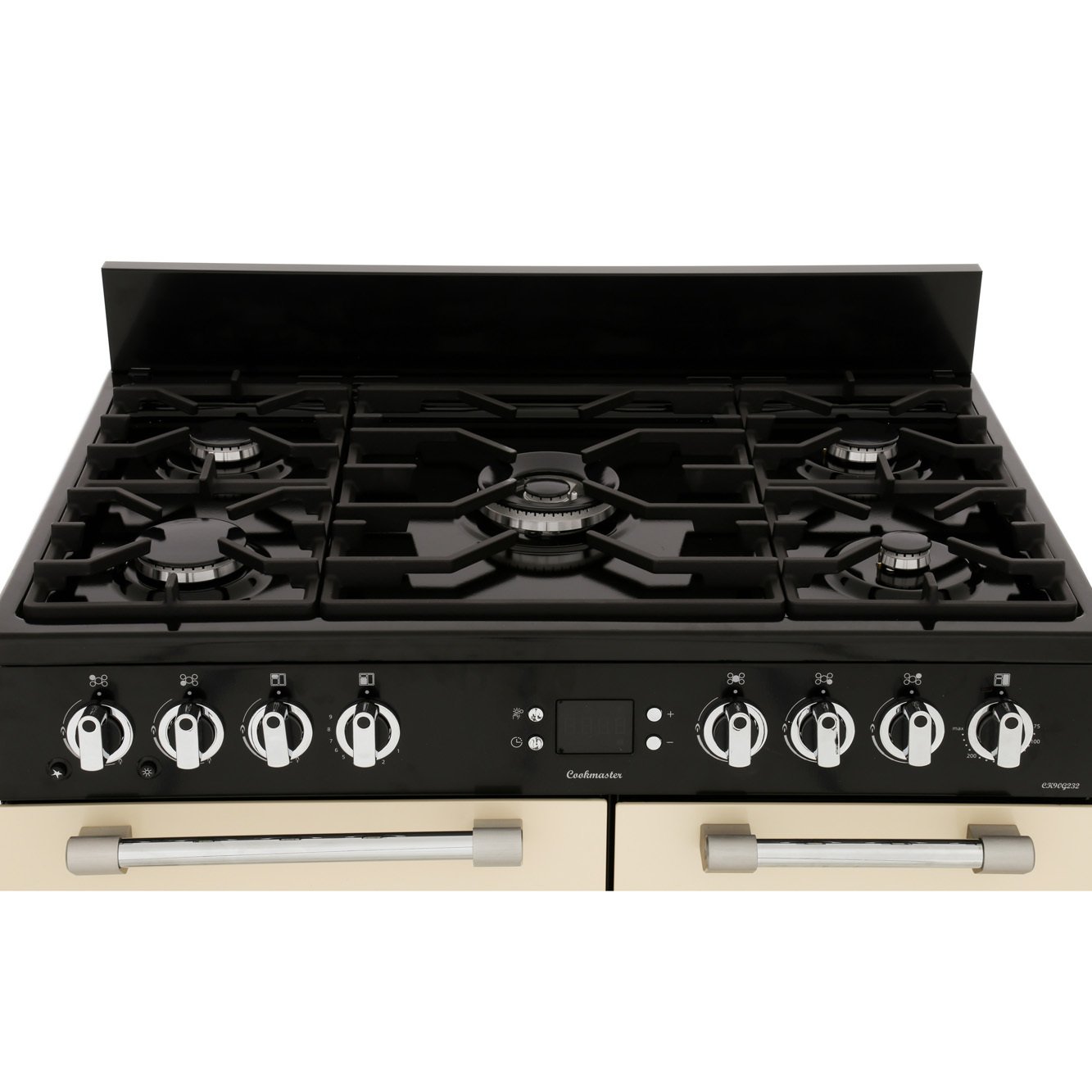 Leisure CK90G232C Cookmaster 90cm Gas Range Cooker, Cream, A+ Rated