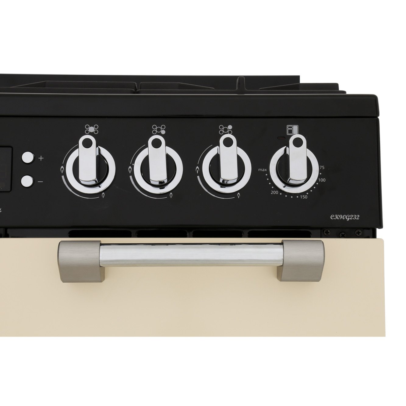 Leisure CK90G232C Cookmaster 90cm Gas Range Cooker, Cream, A+ Rated