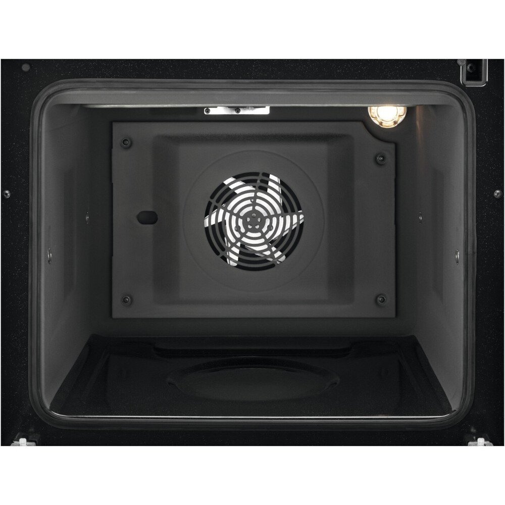 AEG CKX6540ACB Dual Fuel Cooker with Double Oven, Black, A Rated