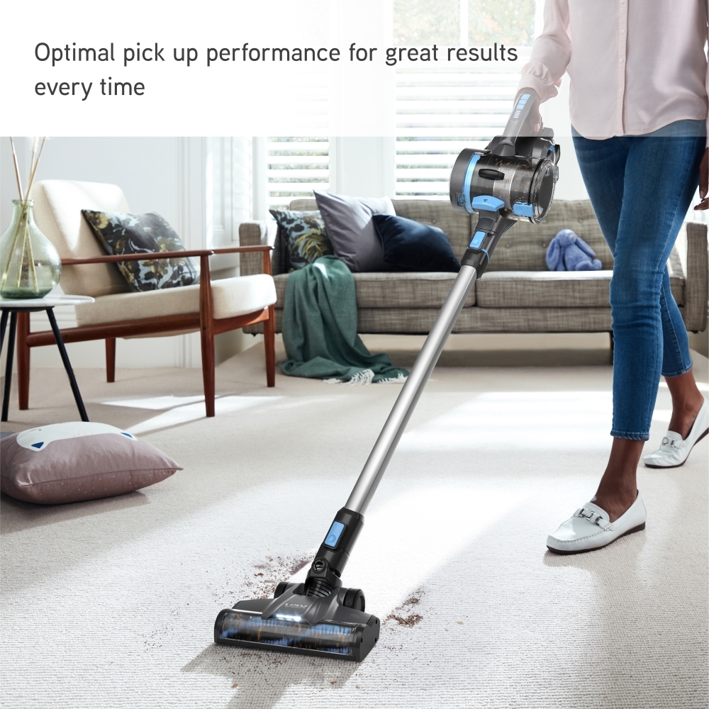 Vax CLSV-B4CA Blade 4 Classic Plus Cordless Stick Vacuum Cleaner, Blue