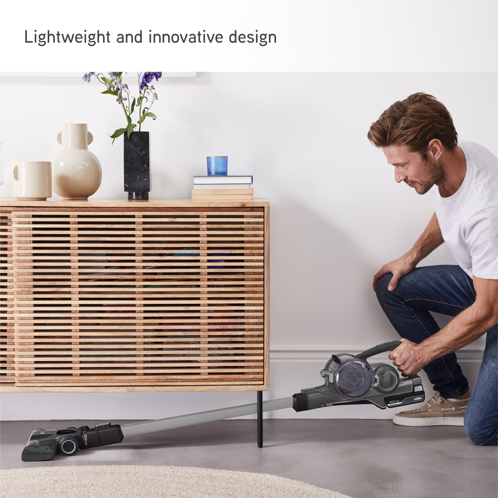 Vax CLSV-B4CS Blade 4 Classic Cordless Stick Vacuum Cleaner, Grey