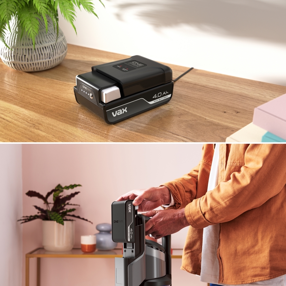 Vax CLSVPAKS Pace Cordless Stick Vacuum Cleaner, Silver