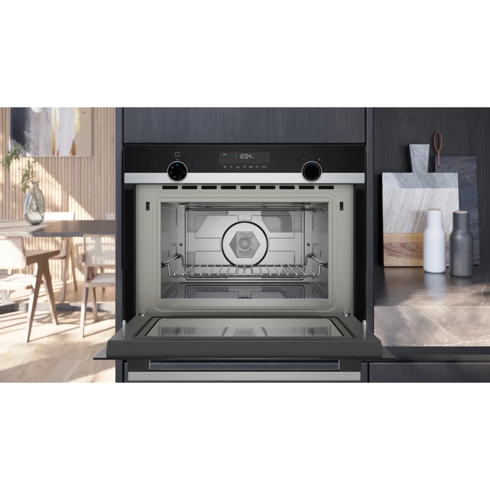 Siemens CM585AGS1B iQ500 Built-In Combination Microwave Oven, Stainless Steel