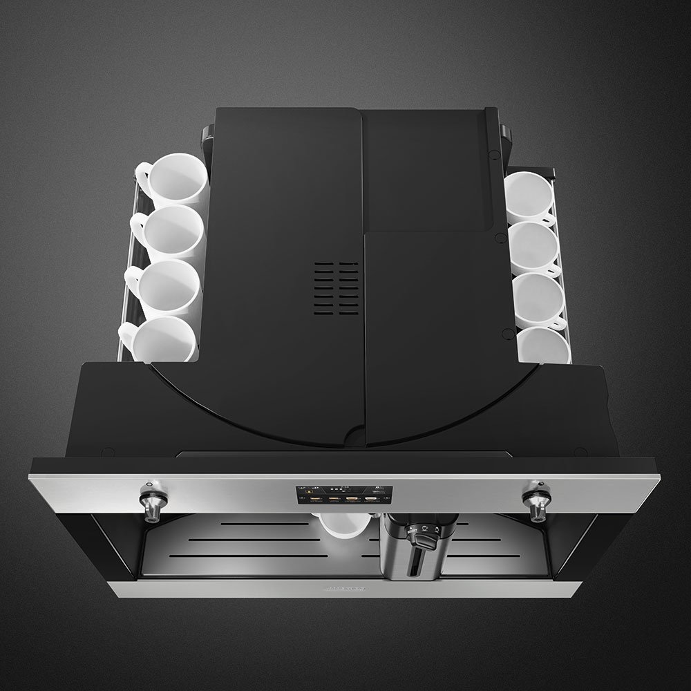 Smeg CMS4303X Classic Stainless Steel BuiltIn Coffee Machine Marks