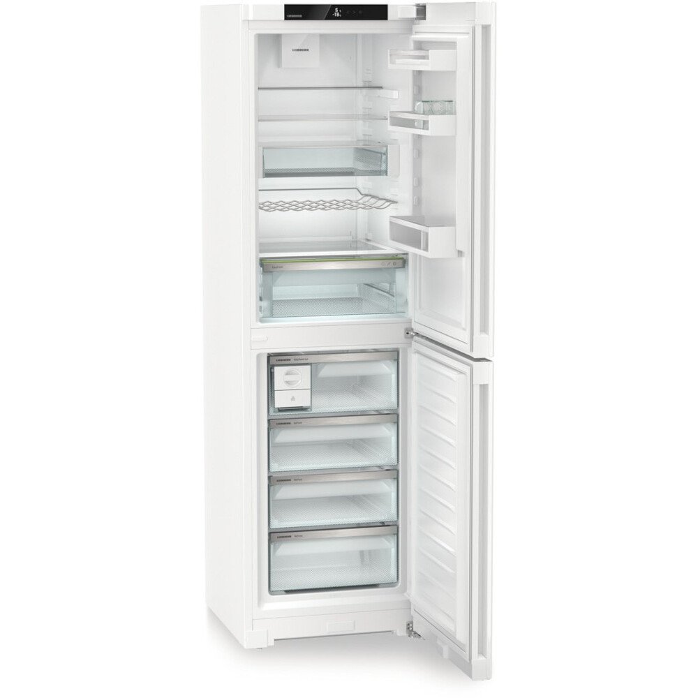 Liebherr CNc 5724 No Frost Fridge Freezer, 50/50, White, C Rated