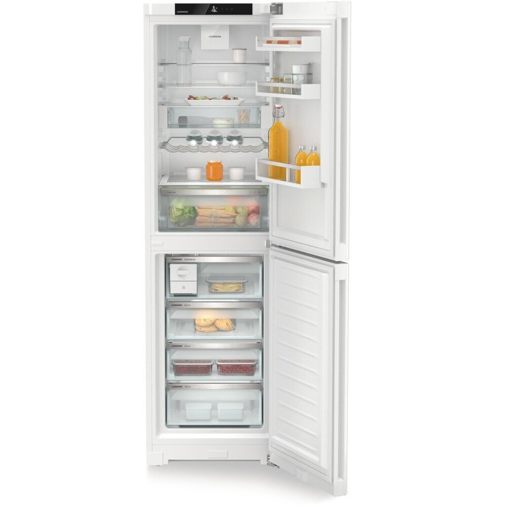 Liebherr CNc 5724 No Frost Fridge Freezer, 50/50, White, C Rated