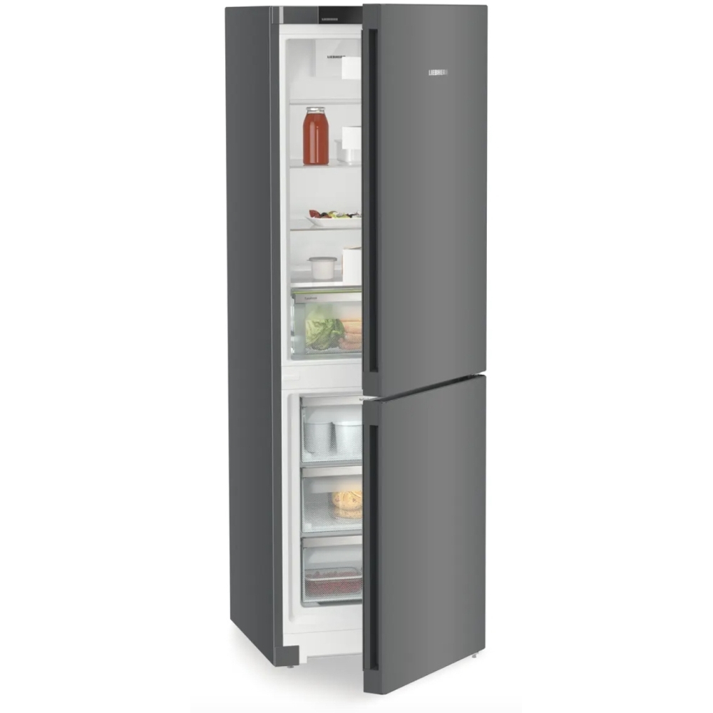 Liebherr CNdgc5203 No Frost Fridge Freezer, 60/40, Grey, C Rated