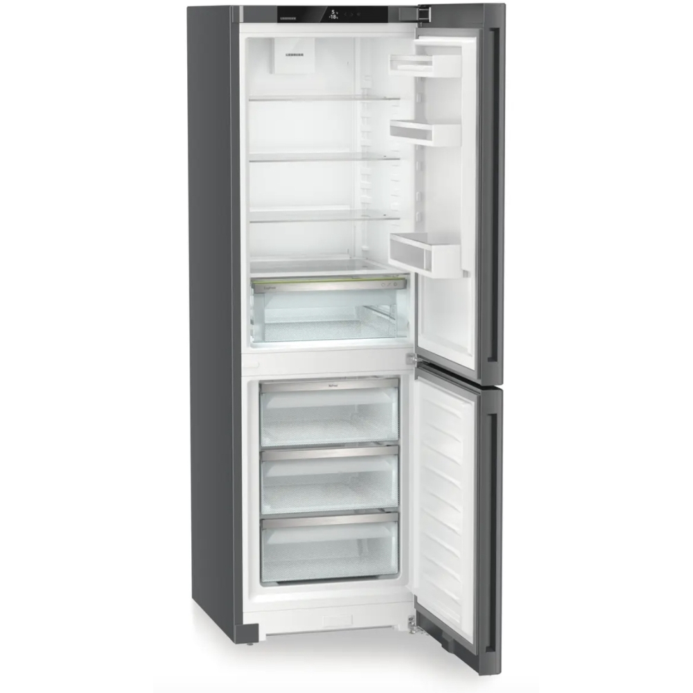 Liebherr CNdgc5203 No Frost Fridge Freezer, 60/40, Grey, C Rated