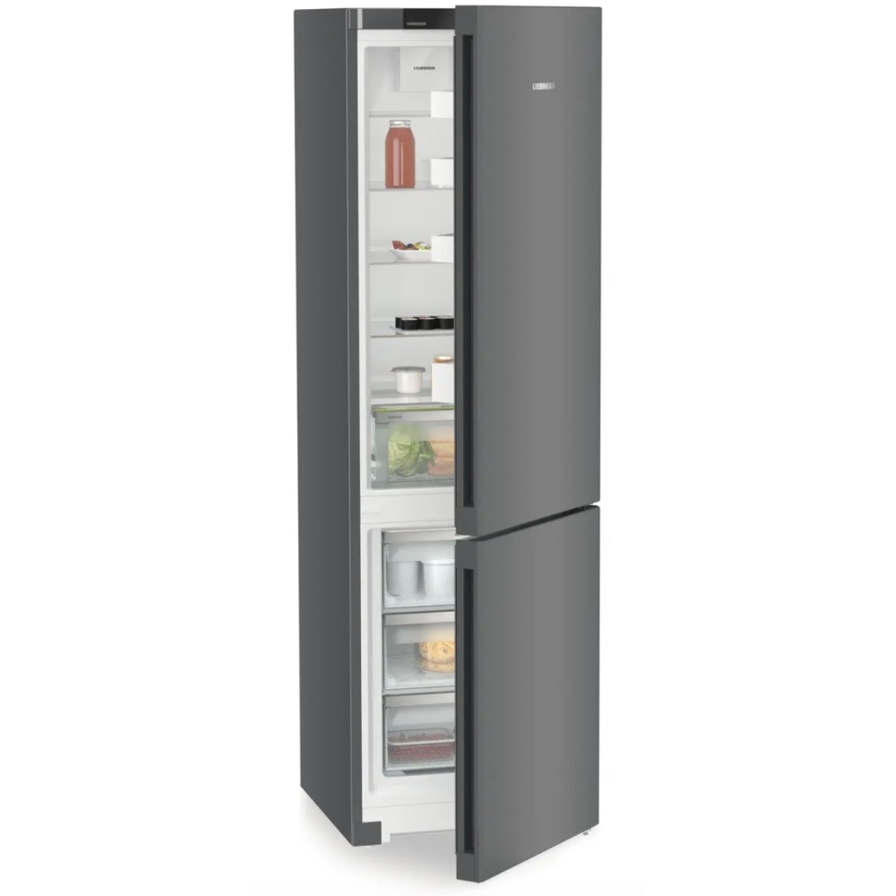 Liebherr CNdgc5703 No Frost Fridge Freezer, 70/30, Grey, C Rated