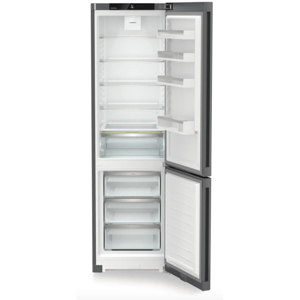 Liebherr CNdgc5703 No Frost Fridge Freezer, 70/30, Grey, C Rated
