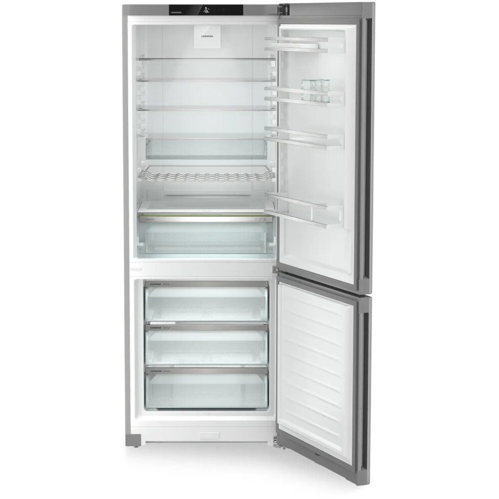 Liebherr CNsfa7723 No Frost Fridge Freezer, 70/30, Silver, A Rated