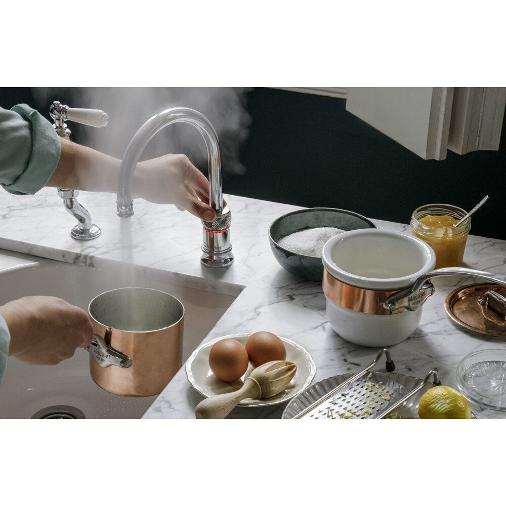 Quooker CNRCHR Classic Nordic Round Tap (Tap Only), Chrome