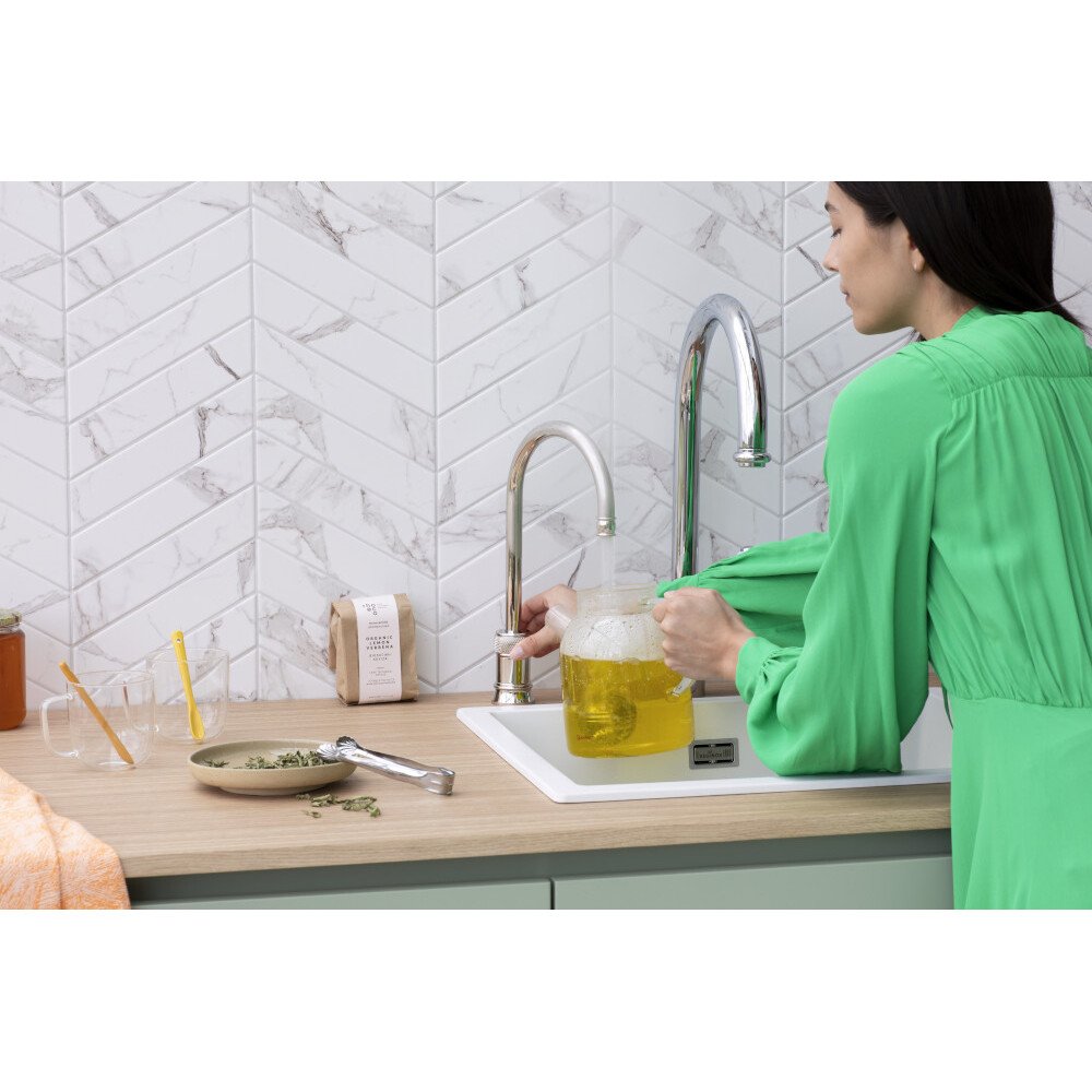 Quooker CNRNIG Classic Nordic Round Tap (Tap Only), Nickel