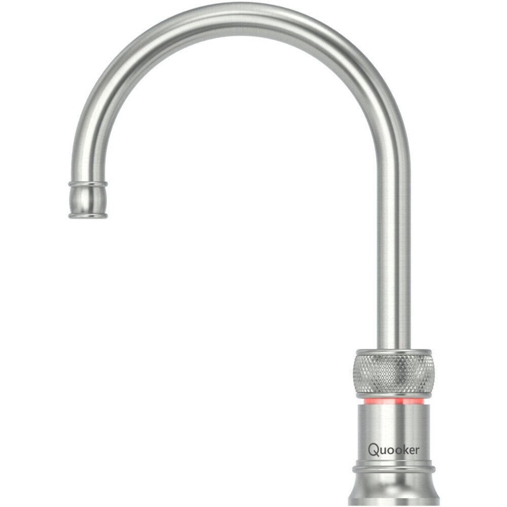 Quooker CNRRVS Classic Nordic Round Tap (Tap Only), Stainless Steel