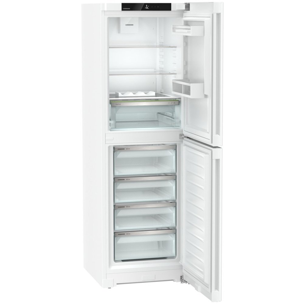 Liebherr CNd 5204 No Frost Fridge Freezer, 50/50, White, D Rated