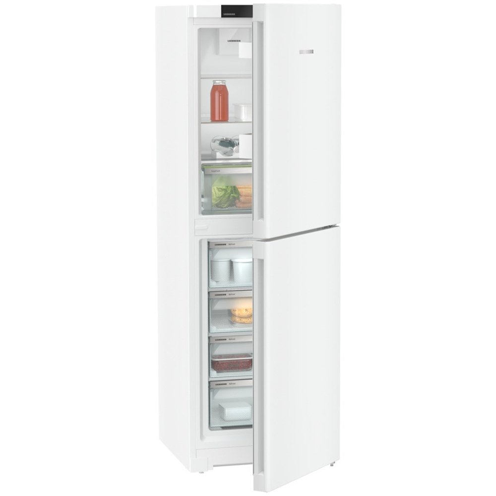Liebherr CNd 5204 No Frost Fridge Freezer, 50/50, White, D Rated
